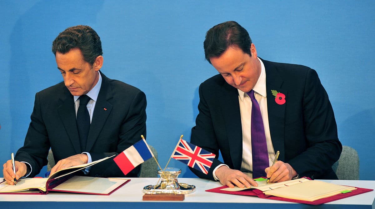 Accords de lancaster House, Sarkozy et Cameron