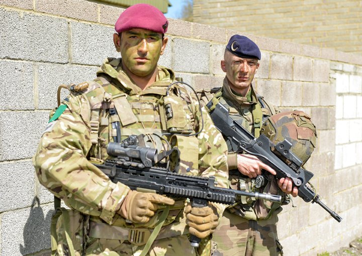 commandos français et britanniques