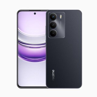 Realme 14x في Peridot Green و Carbon Black