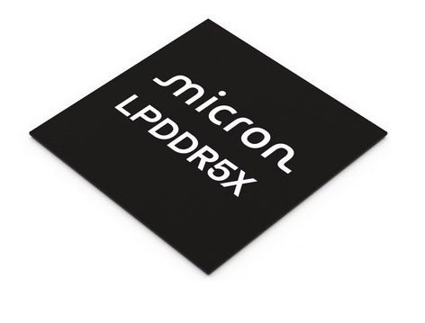 شريحة ذاكرة الوصول العشوائي ميكرون LPDDR5X.