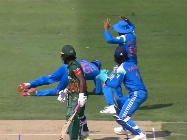 e73f1t9g rohit sharma India vs Bangladesh LIVE Score, Champions Trophy 2025: Rohit Sharma's Blunder Denies Axar Patel Historic Hattrick