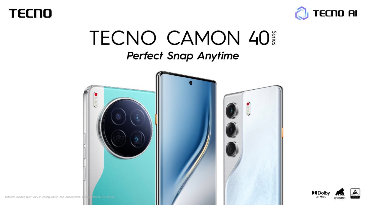 تيكنو كامون 40. | Image Credit - Tecno - Tecno يكشف عن Camon 40 ويظهر نموذجًا أوليًا ثلاثيًا في MWC 2025