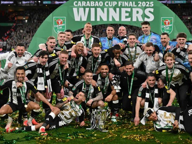 if6pr5ig newcastle united carabao "Lot Of Extreme Emotions...": Eddie Howe's Unfiltered Reflection As Newcastle United Win Carabao Cup