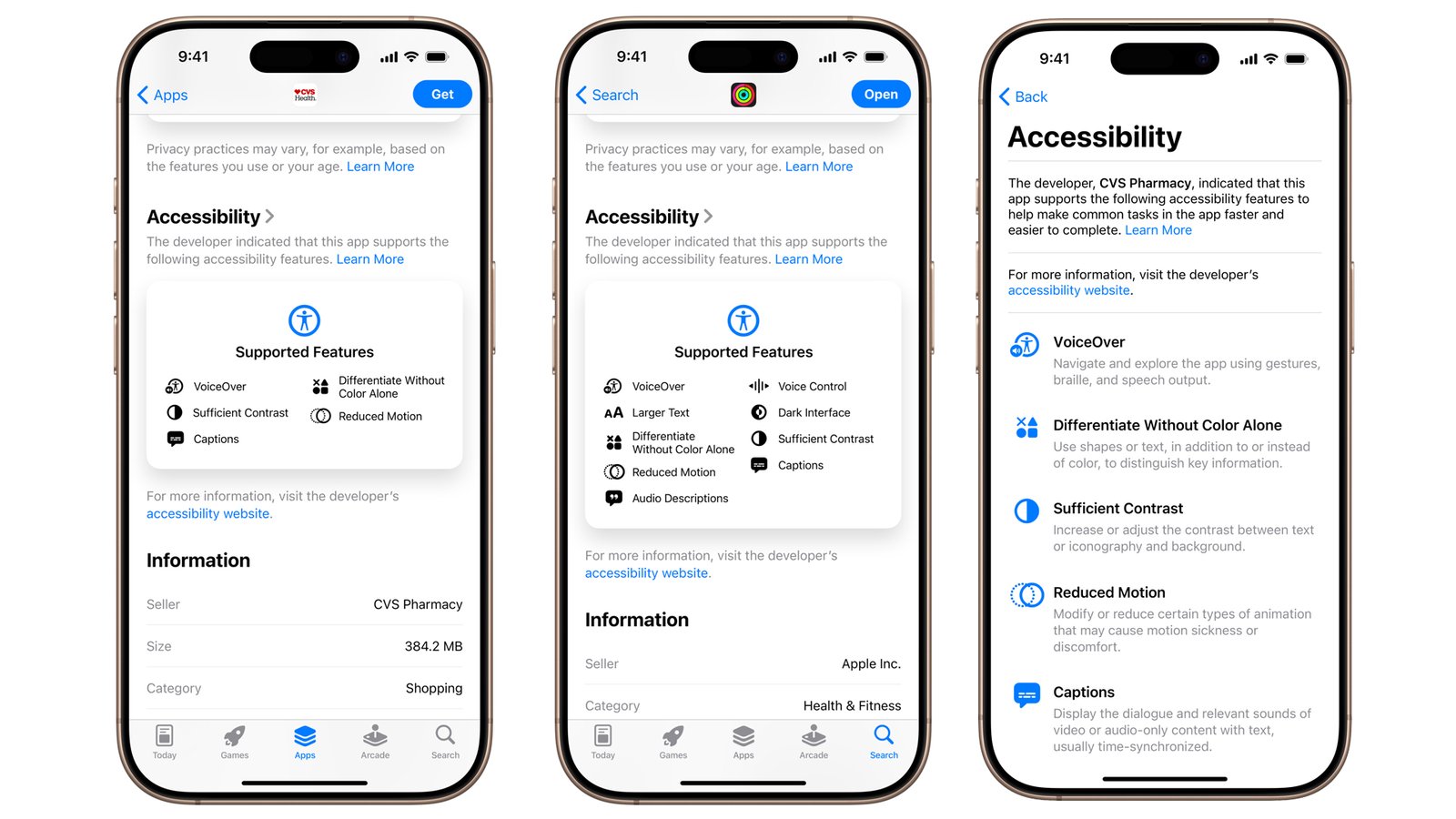 تحديثات الوصول إلى Apple 2025