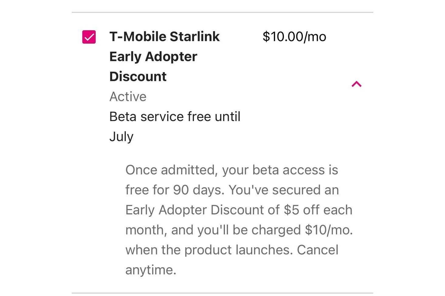 يحصل مستخدمو T-Mobile على Toggle New Starlink مع اقتراب بدء التشغيل العام T-Mobile Starlink تبديل