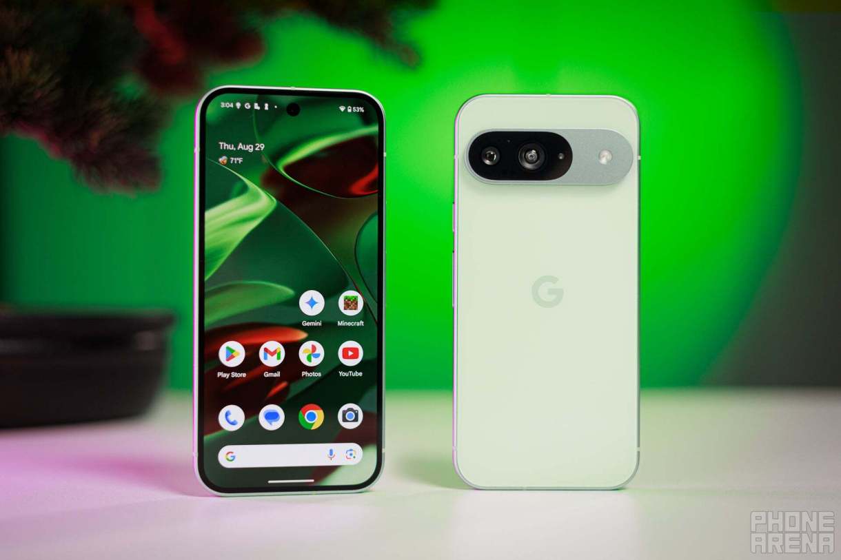 Google Pixel 9. | Image Credit - Phonearena - Pixel 10 Preview Screw Up: كان لدى Google فرصة واحدة وفجرته