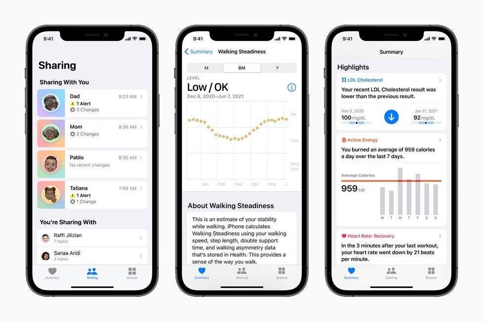 ربما تأخر مشروع منظمة العفو الدولية الأخرى من Apple - إنه شخص ما يريده فعلاً تطبيق Apple Health. | ائتمان الصورة - Apple - قد يكون مشروع AI آخر من Apple قد تأخرت - وهو شخص يريده شخص ما بالفعل