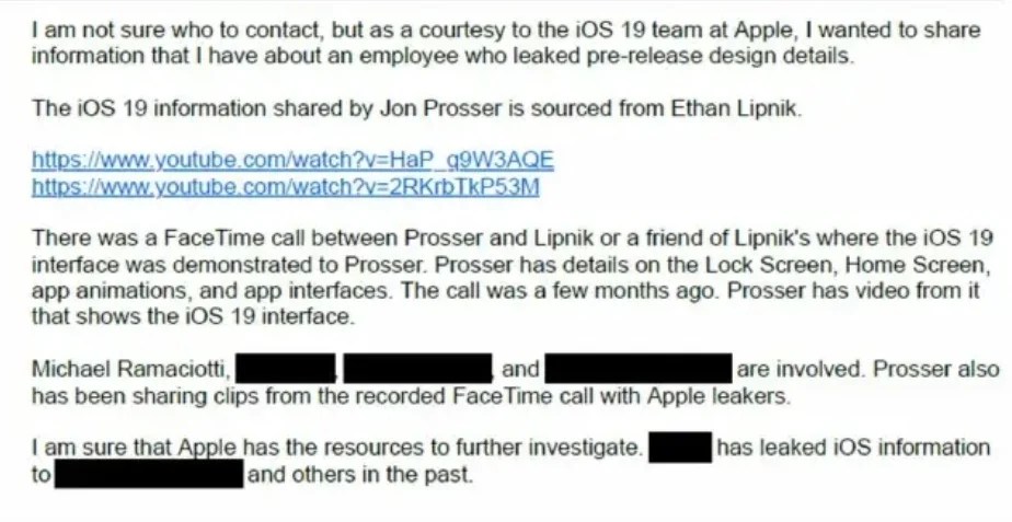 هذا الأمر الذي تم إنشاؤه مجهول الهوية وإرسال بريد إلكتروني إلى Apple حصل على Jon Prosser من FPT في الماء الساخن. | Image Credit -Scripd - Apple تقاضي Jon Prosser بزعم اقتحام جهاز iPhone التنموي لسرقة الأسرار التجارية