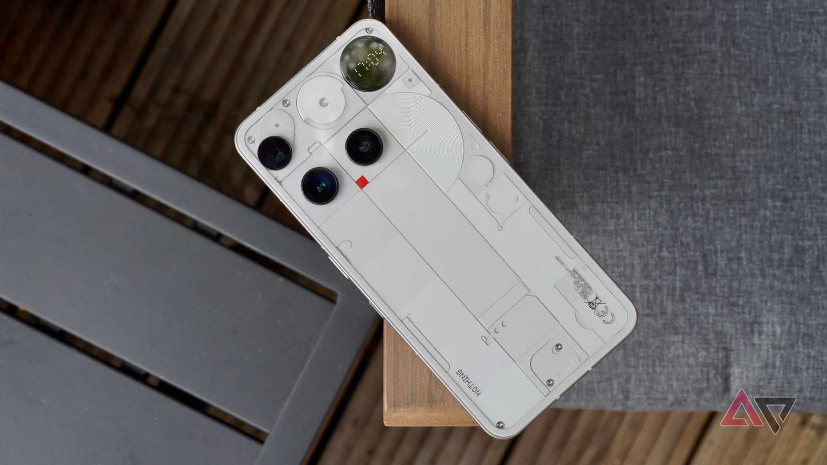 The back of the Nothing Phone 3