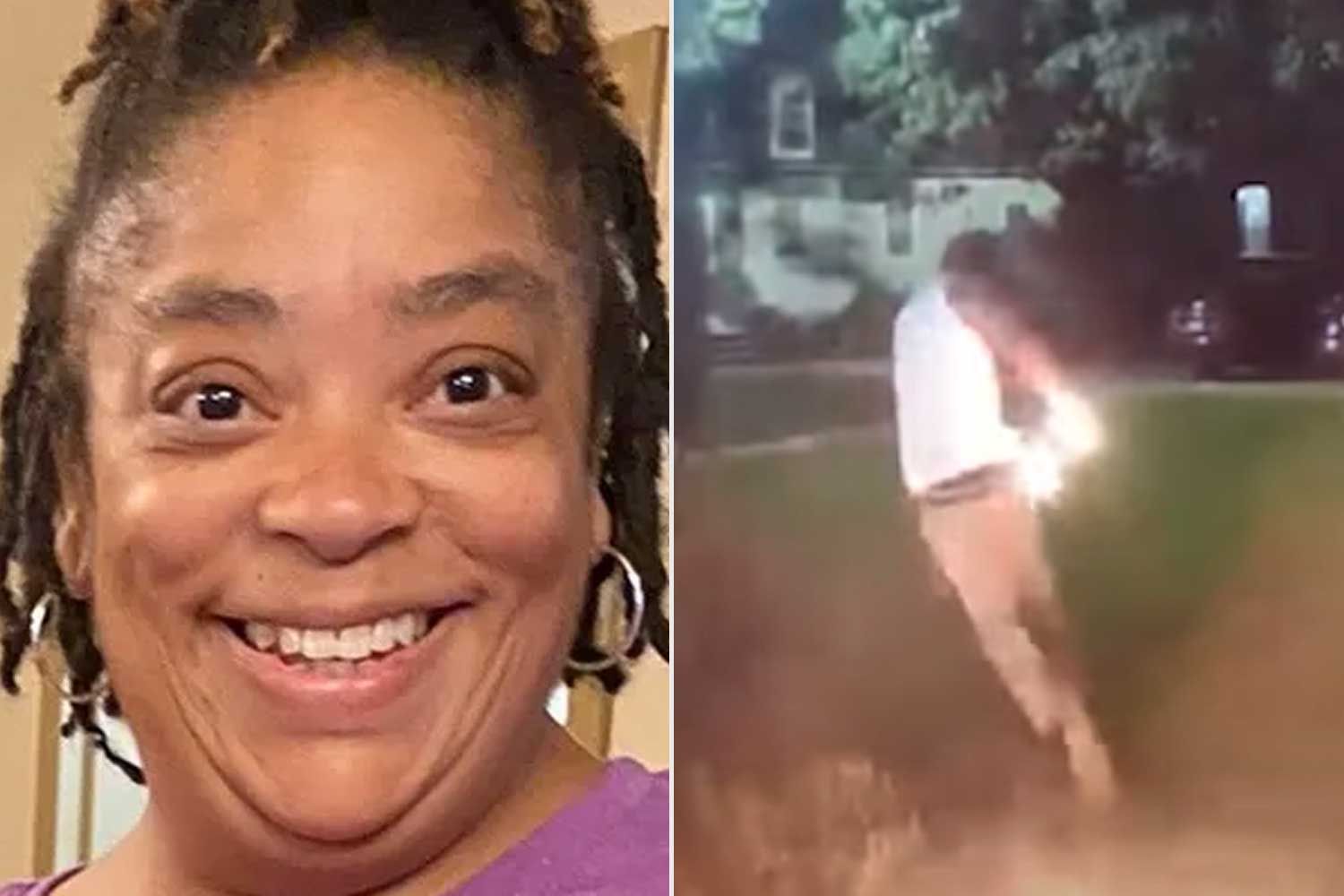 امرأة قُتلت في النار بزعم أن صديقها السابق ، تقول العائلة إن الابن أصيب بجروح في محاولة لإنقاذها: الشرطة