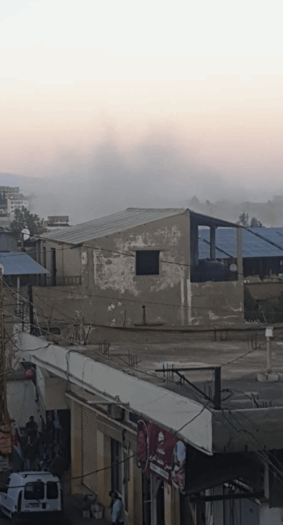 الجيش الإسرائيلي يشن غارات على مرتفعات علي الطاهر في بلدة كفرتبنيت جنوب لبنان